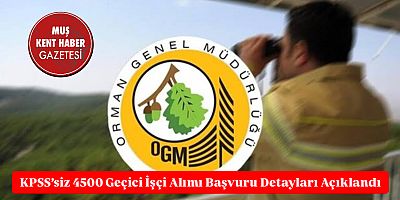 OGM İşçi Alımı Başvuruları Başladı