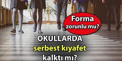Okul Kıyafetlerinde Serbestlik Uygulaması Sona Erdi!