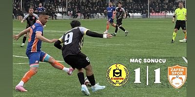 Öz Hasköyspor ile Muş Zaferspor Yenişemedi: 1-1