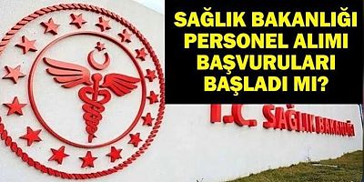 Sağlık Bakanlığı 3.658 Sürekli İşçi Alacak! Başvurular 5-9 Mayıs Tarihleri Arasında