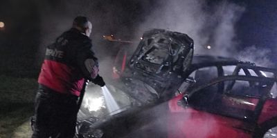 Seyir Halinde Alev Aldı