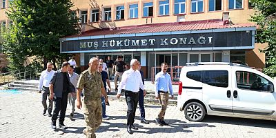 Son kontrolleri Vali Çakır yaptı! Tarihi Bina Yıkılıyor