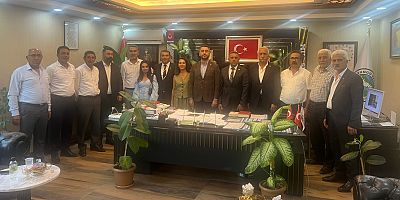 Sungu Belediye Başkanı Burhan Sayılgan, CHP Heyetini Misafir Etti