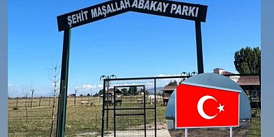 Sungu Belediyesi Şehit Maşallah Abakay’ın İsmini Parka Verdi