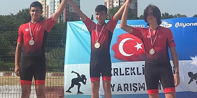 Tekerlekli Paten 1. Etap yarışmasında Muş Rüzgarı