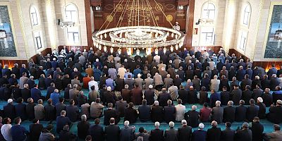 Üçevler Köyü Camisi İbadete Açıldı