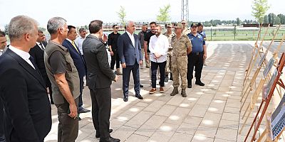 Vali Avni Çakır, Malazgirt Meydan Muharebesi Tarihi Milli Parkı’nı Ziyaret Etti