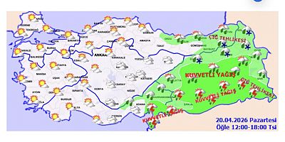Yeni haftada serin ve yağışlı hava görülecek