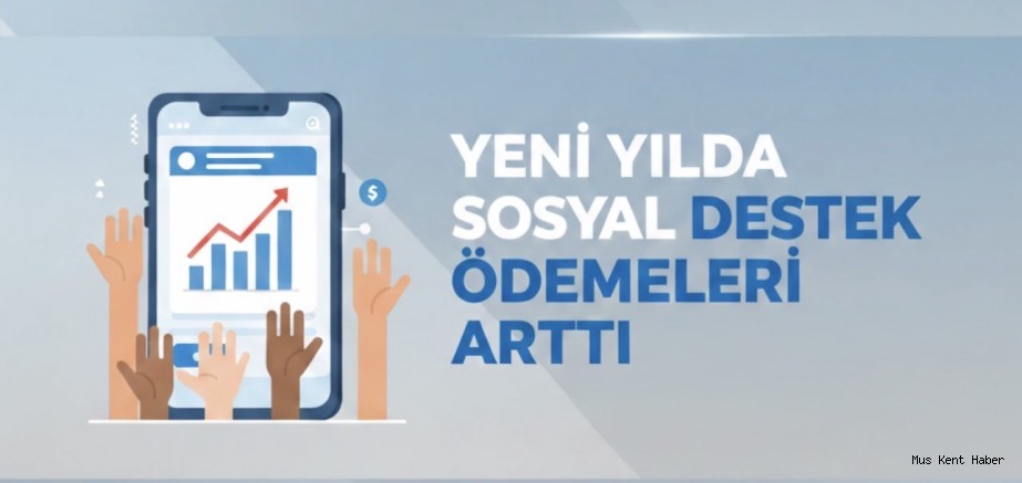 Yeni Yılda Sosyal Destek Ödemeleri Arttı