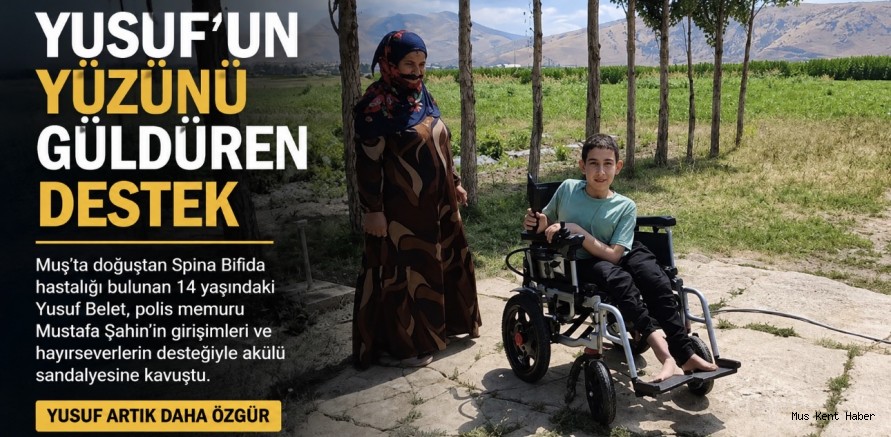 Yusuf’un Yüzünü Güldüren Destek